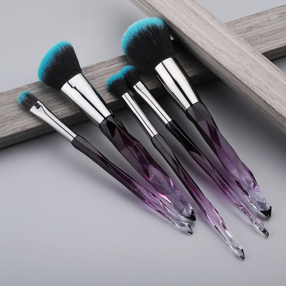 5-10 purple makeup brush
