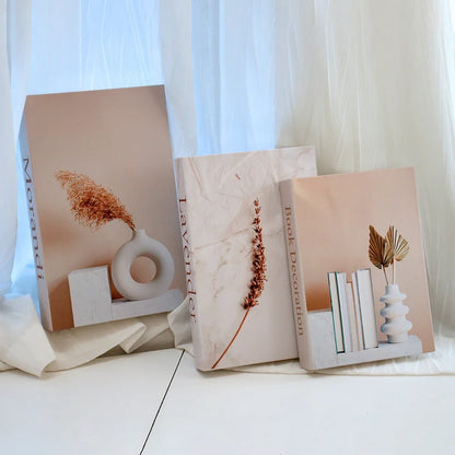 3-pack Luxurious Decoration Can Be Opened Book Box Bookshelf Decor Desk Decoration Living Room Photography Base Props Book Decor