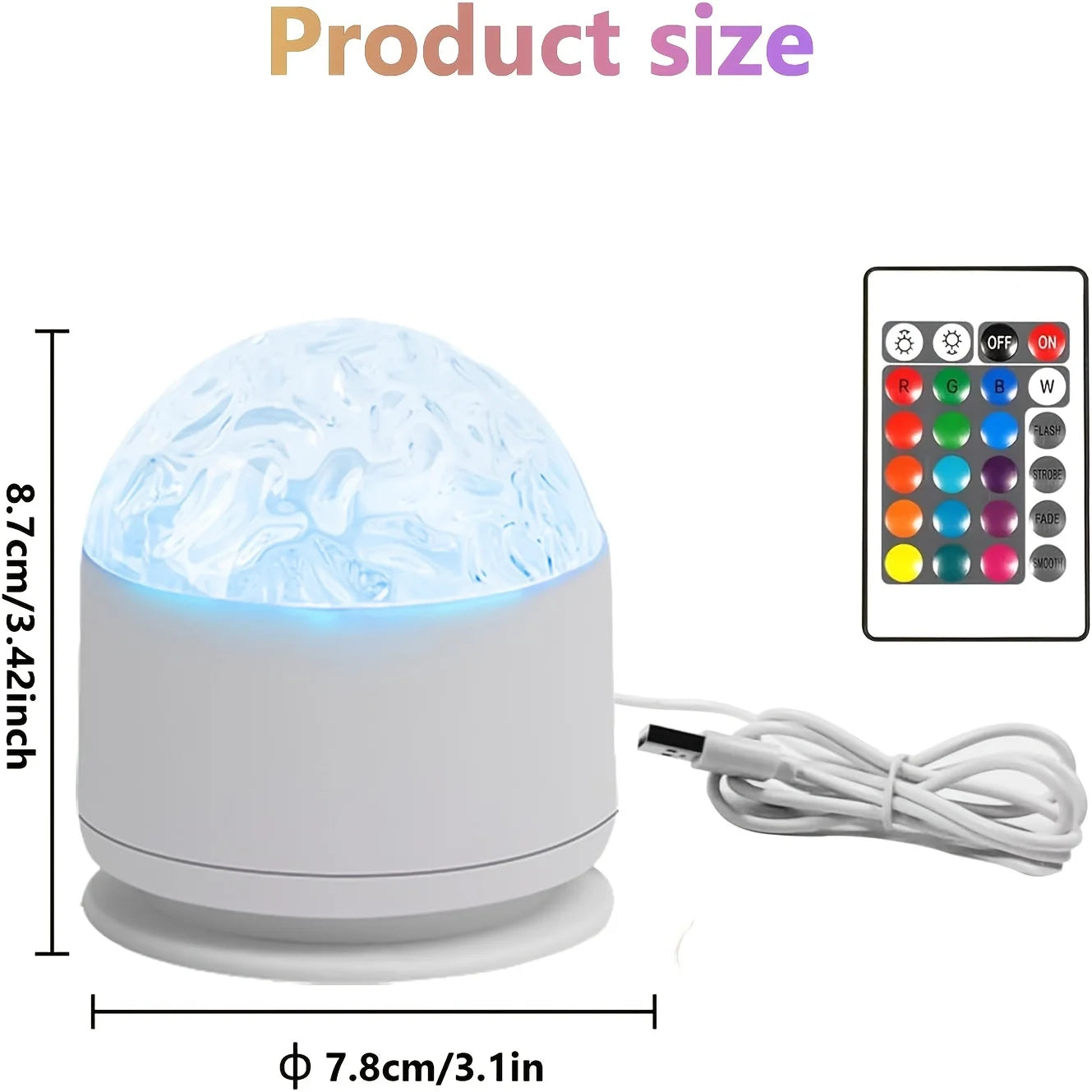 LED Galaxy Projector Light