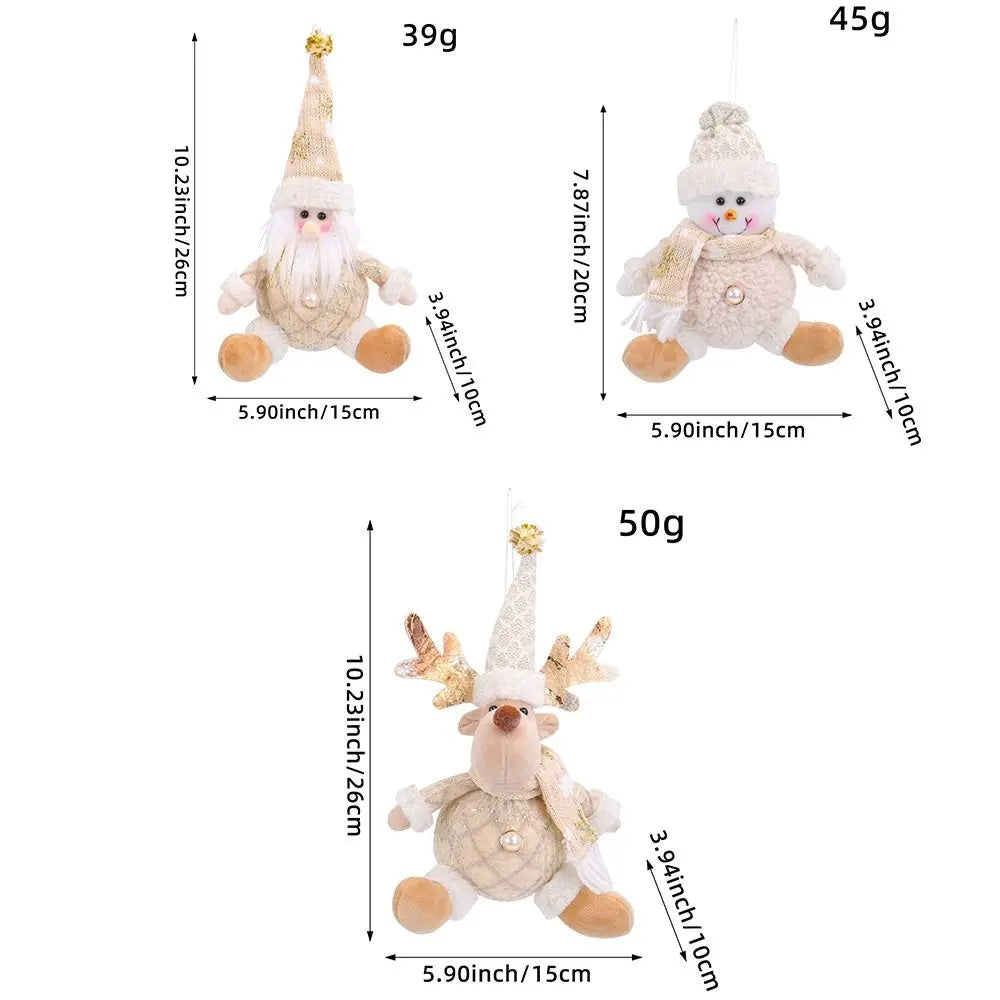 Cute Christmas Tree Pendant Figurine