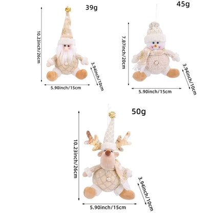 Cute Christmas Tree Pendant Figurine