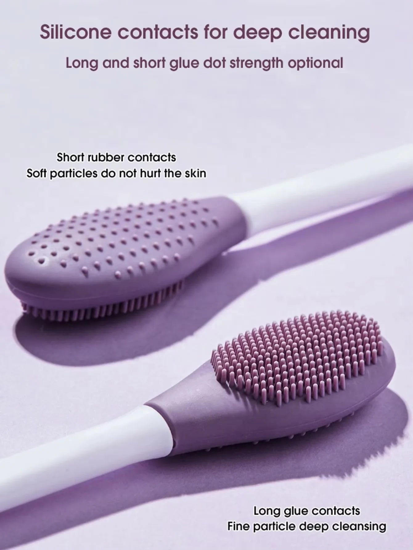 1Pc Double Head Silicone Mask Brush