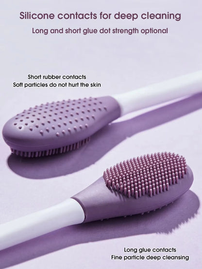 1Pc Double Head Silicone Mask Brush
