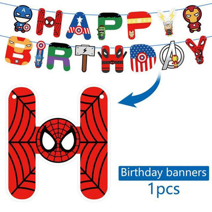 Super Hero Avengers Kid Decor Birthday