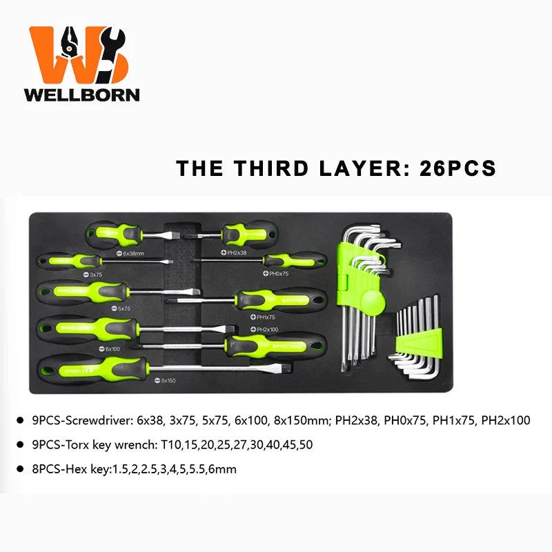 Set de Herramientas Profesional 119 Piezas