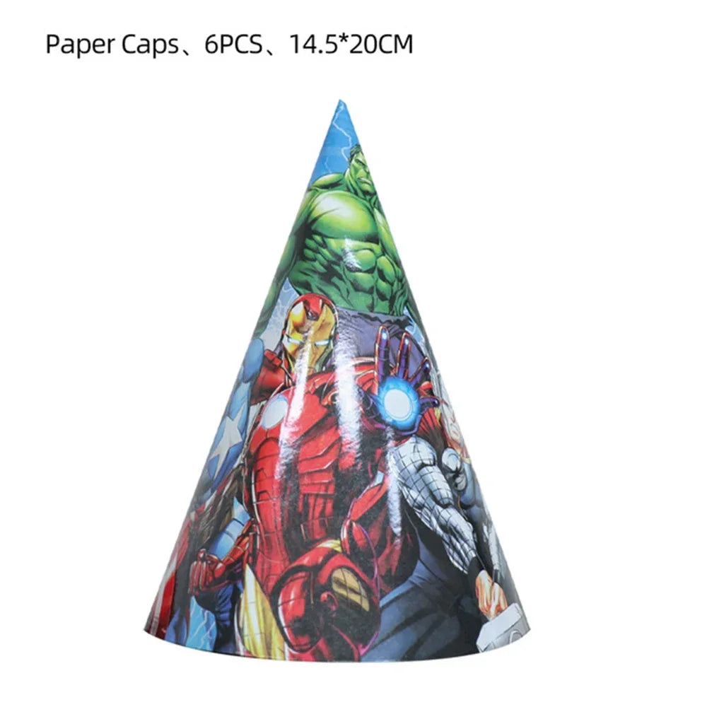 Super Hero Avengers Kid Decor Birthday