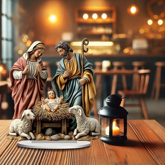 Christmas Nativity Scene Figurine