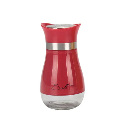 1PC Seasoning Shaker Glass Bottles Spices Storage Barbecue Condiment Jar Salt Pepper Boxes for Kitchen Gadget Tools Organizer