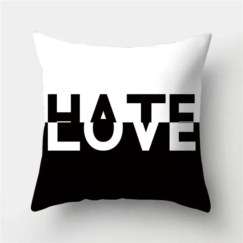 45*45cm Geometric Print Decorative Pillow