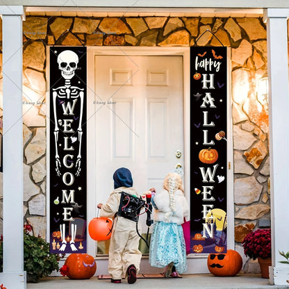 Halloween Hanging Door Curtain Banner