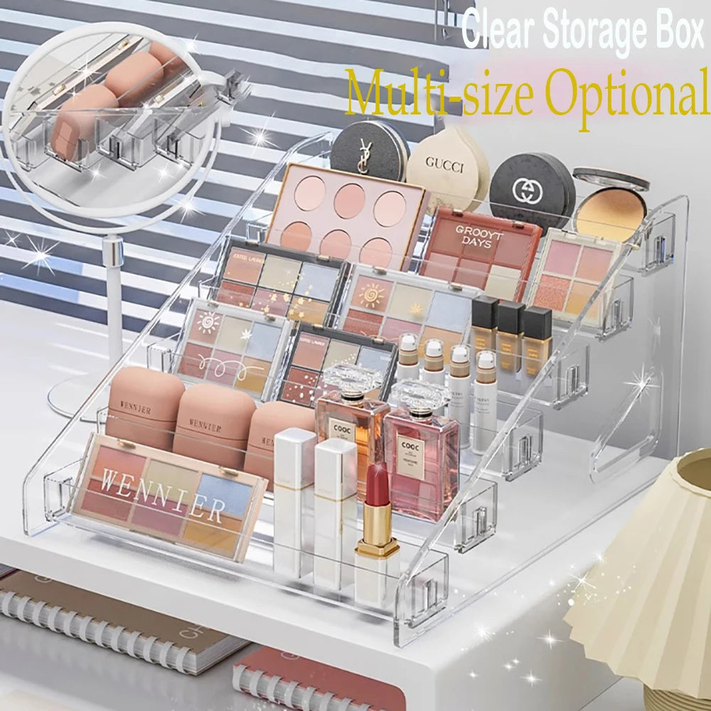 Transparent Storage Box Makeup