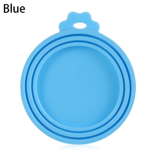 3 In 1 Reusable Pet Food Can Silicone