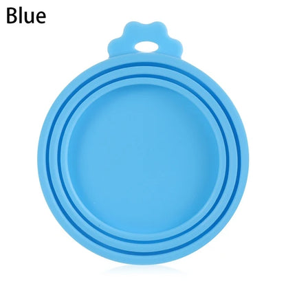 3 In 1 Reusable Pet Food Can Silicone