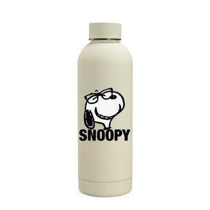 Snoopys Fashion Thermos Bottle Stainless Steel Vacuum Cup Travel Camping Keep Hot Cold Drink Insulated Mug Women Birthday Gifts