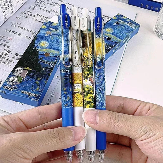 Van Gogh's Gel Pen 0.5 Black Pen