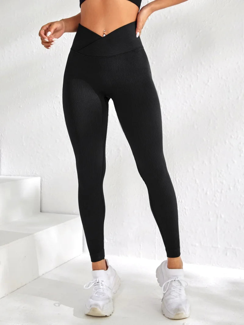 Leggings Deportivos Mujer – Cintura en V